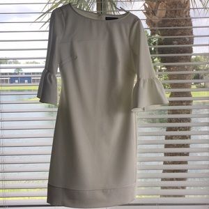Ivory Bell Sleeve Dress